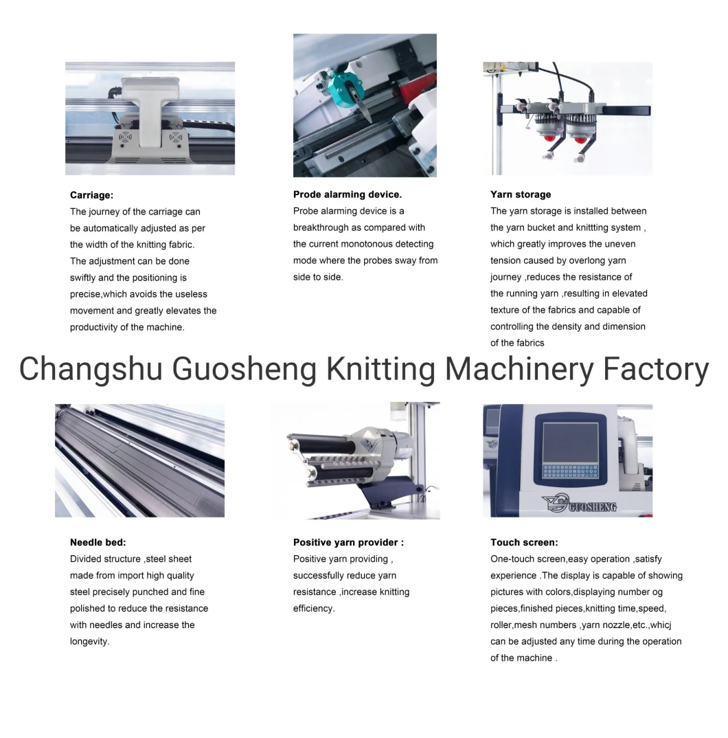 3D Flying Shoe Upper Knitting Machine Jacquard Machine