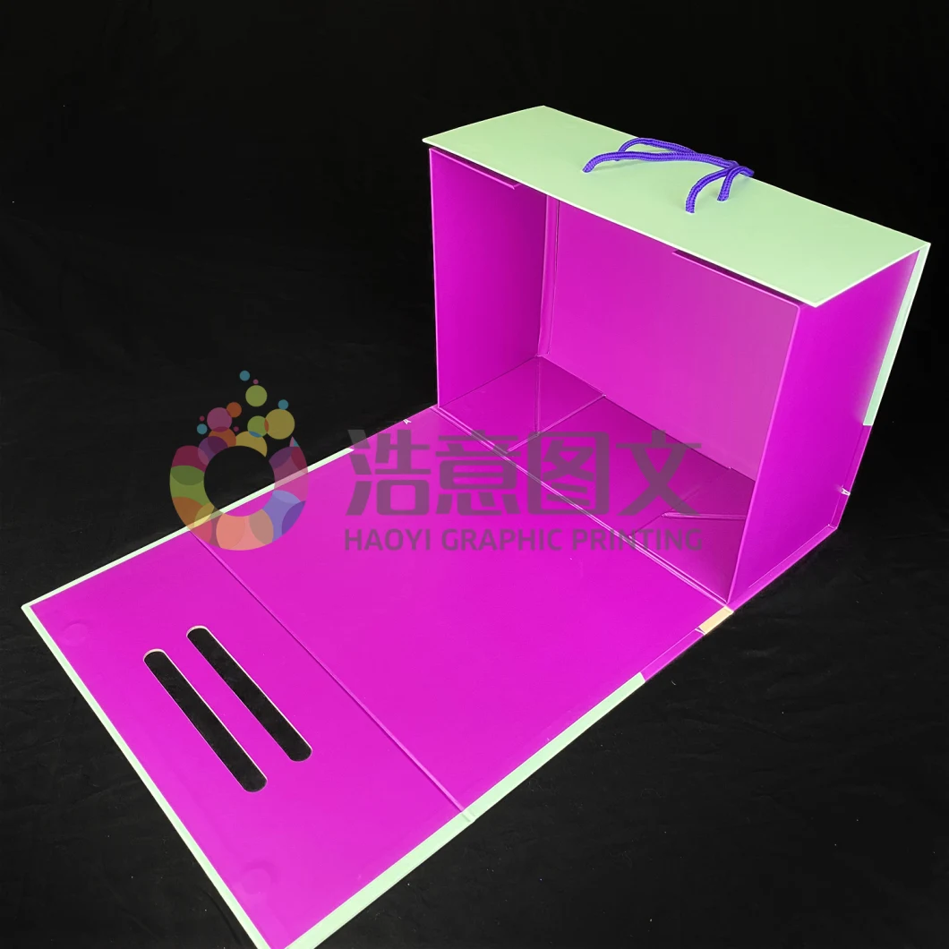 Designer Custom Packaging &amp; Printing Rigid Folding Foldable Shipping Boxes Cardboard Packing Storage Carton Gift Magnetic Box for Wine Clothing Shoes