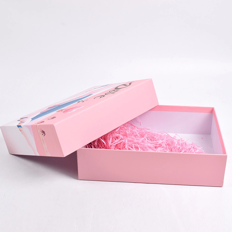 China Gift Box Packaging Luxury Garment Hair Bundle Packaging Corrugated Glossy Cardboard Hard Carton Box