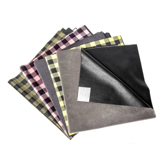 Bonded Synthetic PU Leather with Super Soft Hand-Feel for Outwear